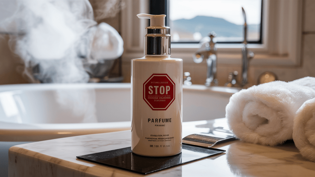 No dangerous parfume in skincare 